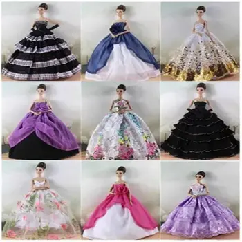 Модная кукла Свадебное платье 2023 Новейшая повседневная одежда ручной работы Кукольная юбка DIY Подарок для девочки 30 см Кукла