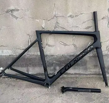 2023 V3Rs Новая краска Черного цвета с черной Высококачественной карбоновой рамой для шоссейного велосипеда: Рама + Вилка + Подседельный штырь + Зажим + Гарнитура, бесплатная доставка