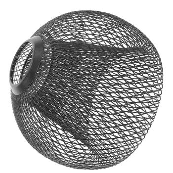 Металлический абажур в клетку, подвесной абажур, полый потолочный абажур, сетчатый абажур (форма шара)