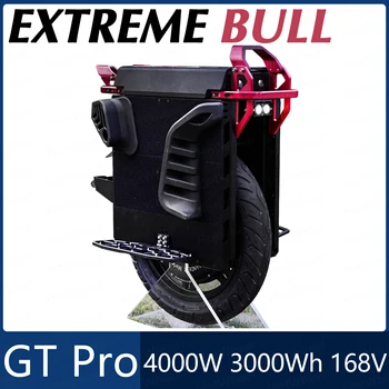 Электрический одноколесный велосипед Extreme Bull Commander GT Pro 168V 3000Wh 50S Аккумулятор 4000 Вт C38 с высоким крутящим моментом 21-дюймовая Подвеска шины 95 мм EUC