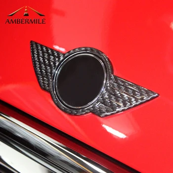Автомобильный Логотип Из Углеродного Волокна, Значок На Переднем Капоте, Эмблемы Заднего Багажника, Наклейка для Mini Cooper F54 F55 F56 F60 R60 R61 R55 R56 R57 Countryman