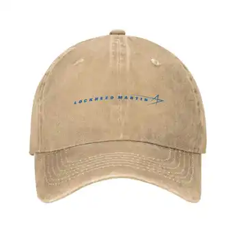 Высококачественная джинсовая кепка с логотипом Lockheed Martin, Вязаная шапка, бейсболка