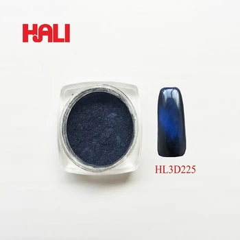 продам 3D пудру, 3D магнитный пигмент для лака для ногтей, украшение своими руками, 3D цветной слюдяной пигмент, 1 лот = 10 грамм HL3D225 blue, бесплатная доставка